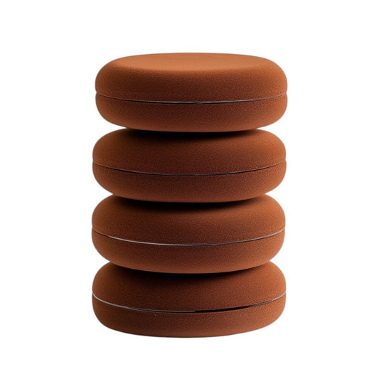 Quyrn Silicone Chair Leg Floor Protectors - 16 Pack Transparent Furniture Pads - No Gel No Nails - Heavy Duty Felt Bottom for Hardwood Floors - Medium