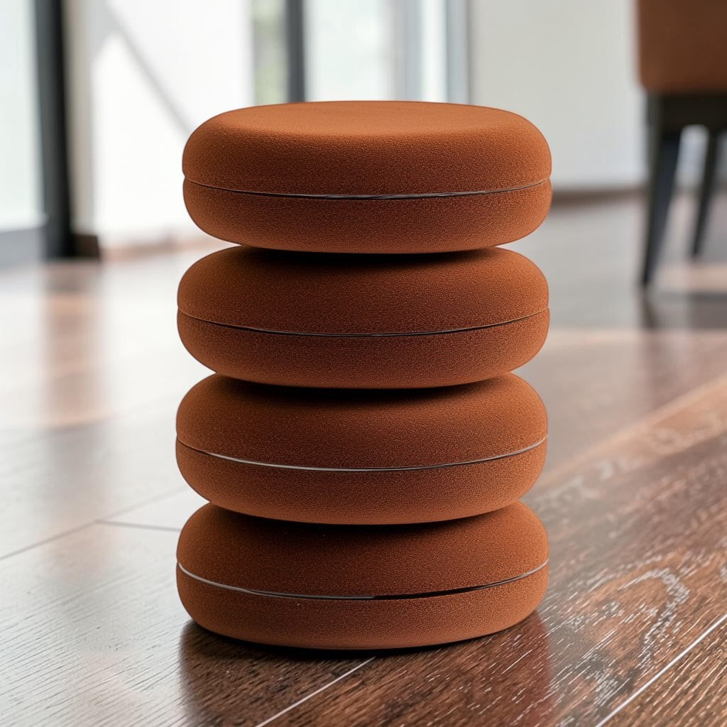 Quyrn Silicone Chair Leg Floor Protectors - 16 Pack Transparent Furniture Pads - No Gel No Nails - Heavy Duty Felt Bottom for Hardwood Floors - Medium